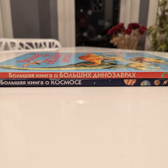 Большая Книга О Динозаврах И О Космосе С Раскладными Страницами In Russian - Picture 7 of 8